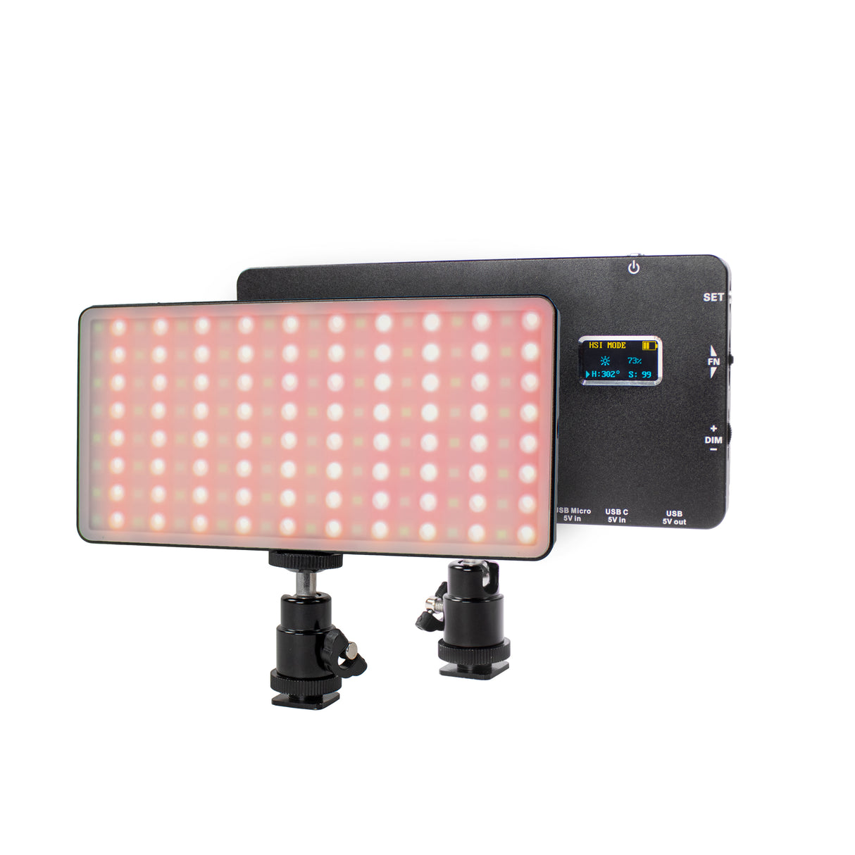 WELBORN Metal RGB Portable LED Video Light- WB-VL-200RGB-ML