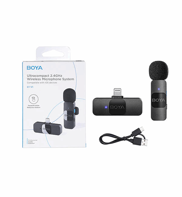 BOYA BY-V1 Wireless Microphone System