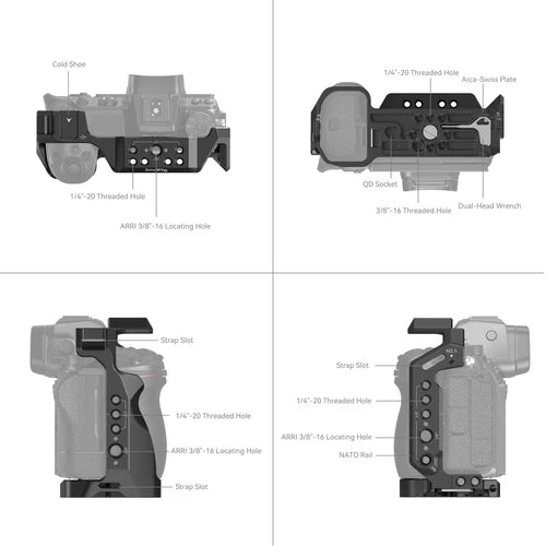 SmallRig Cage for Nikon Z 5 / Z 6 / Z 7 / Z 6II / Z 7II - ID 2926B