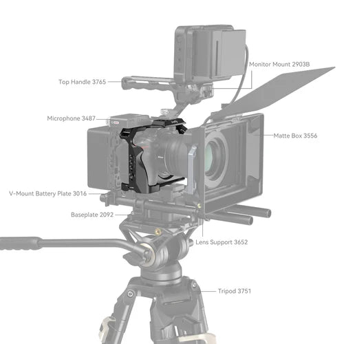 SmallRig Cage for Nikon Z 5 / Z 6 / Z 7 / Z 6II / Z 7II - ID 2926B