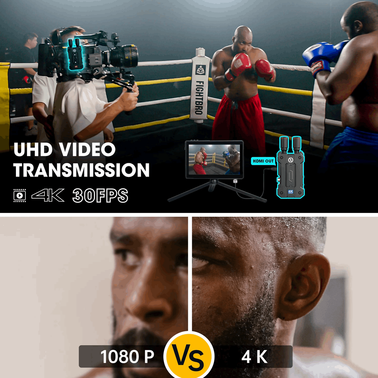 Hollyland Mars 4K Wireless Video Transmission System