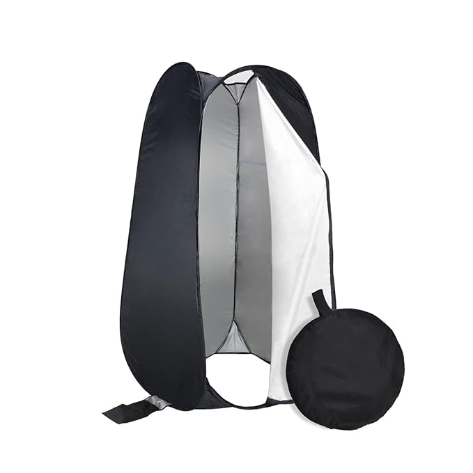 HIFFIN Outdoor Changing Tent- Black/ Camouflage