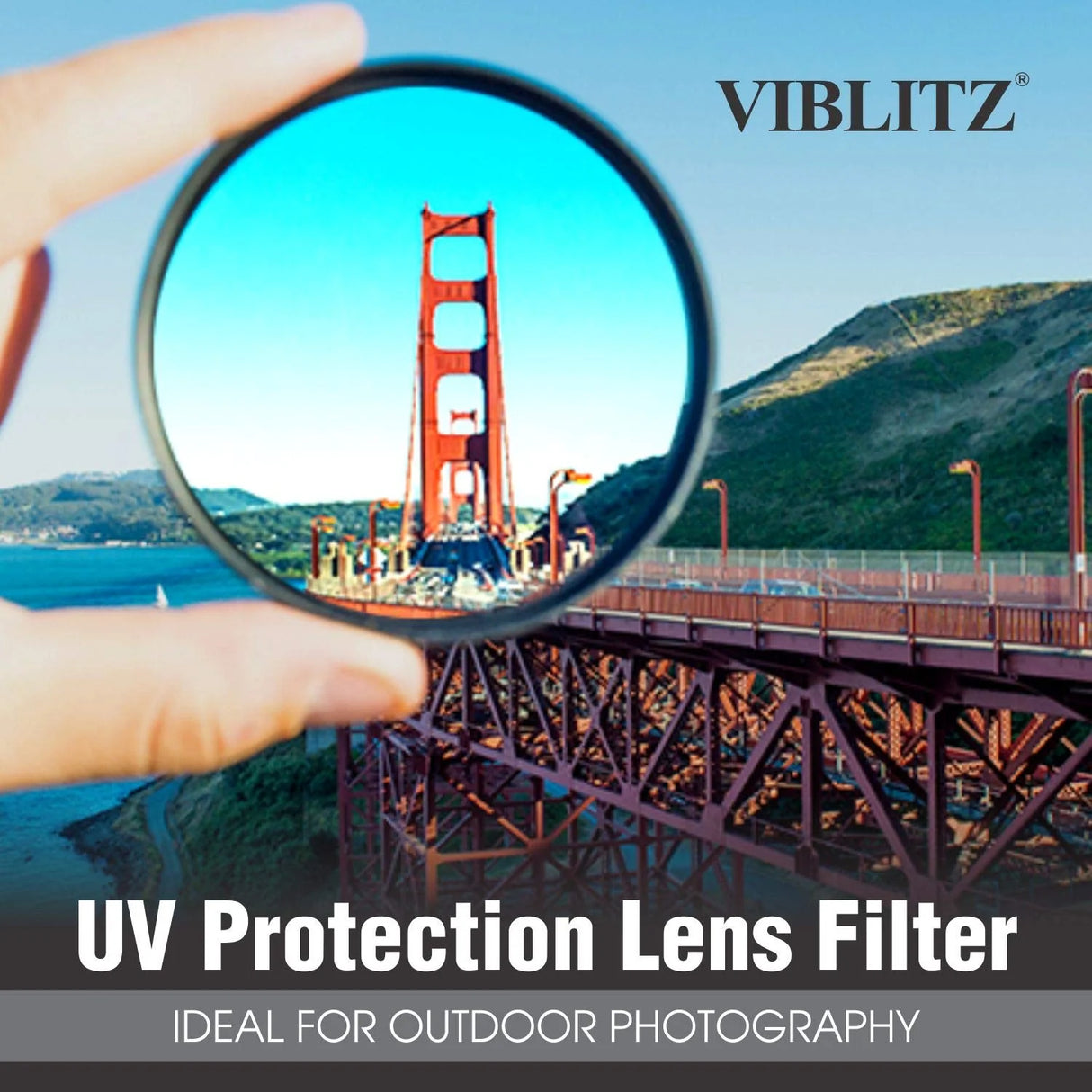 VIBLITZ Ultra Slim UV Filter Protection- 77mm