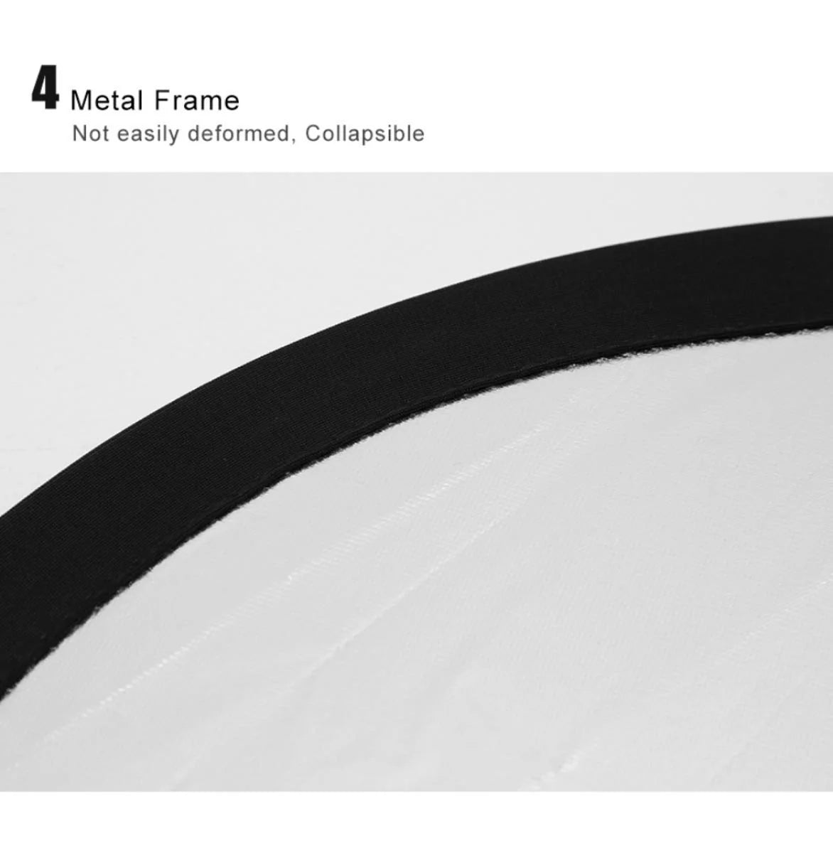 HIFFIN Portable 5 in 1- 100x150cm Collapsible Round Multi Disc Light Reflector