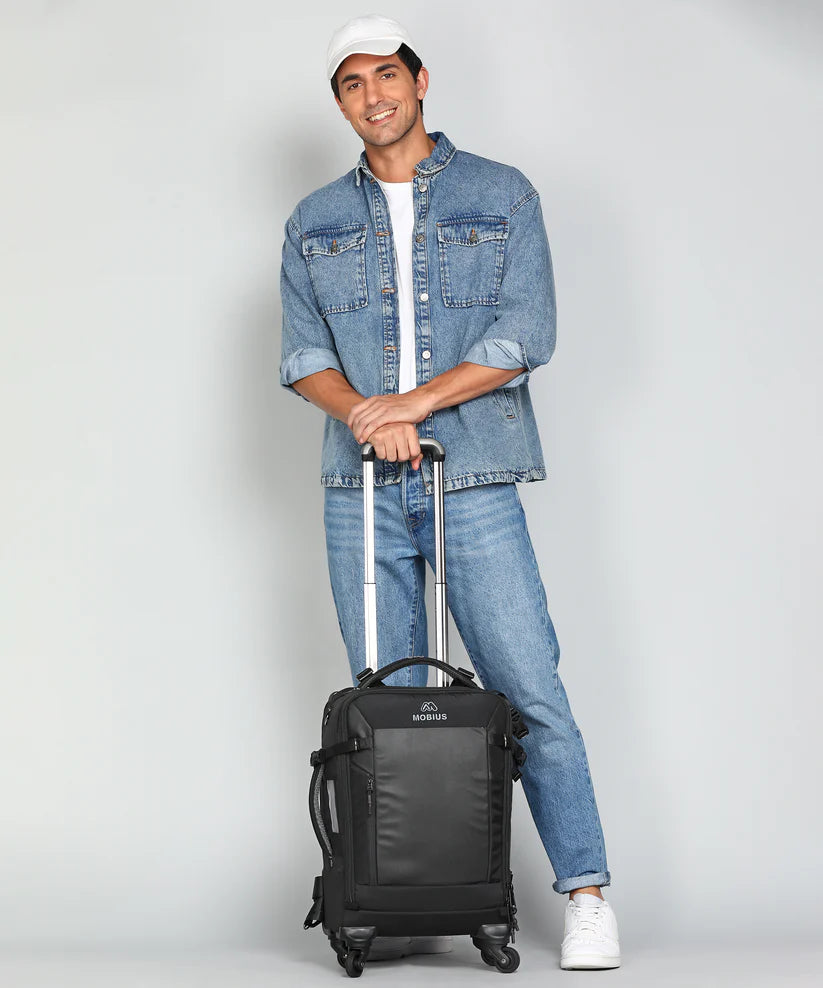 MOBIUS ADAPTER 4 WHEEL DSLR TROLLEY BAG CUM BACKPACK