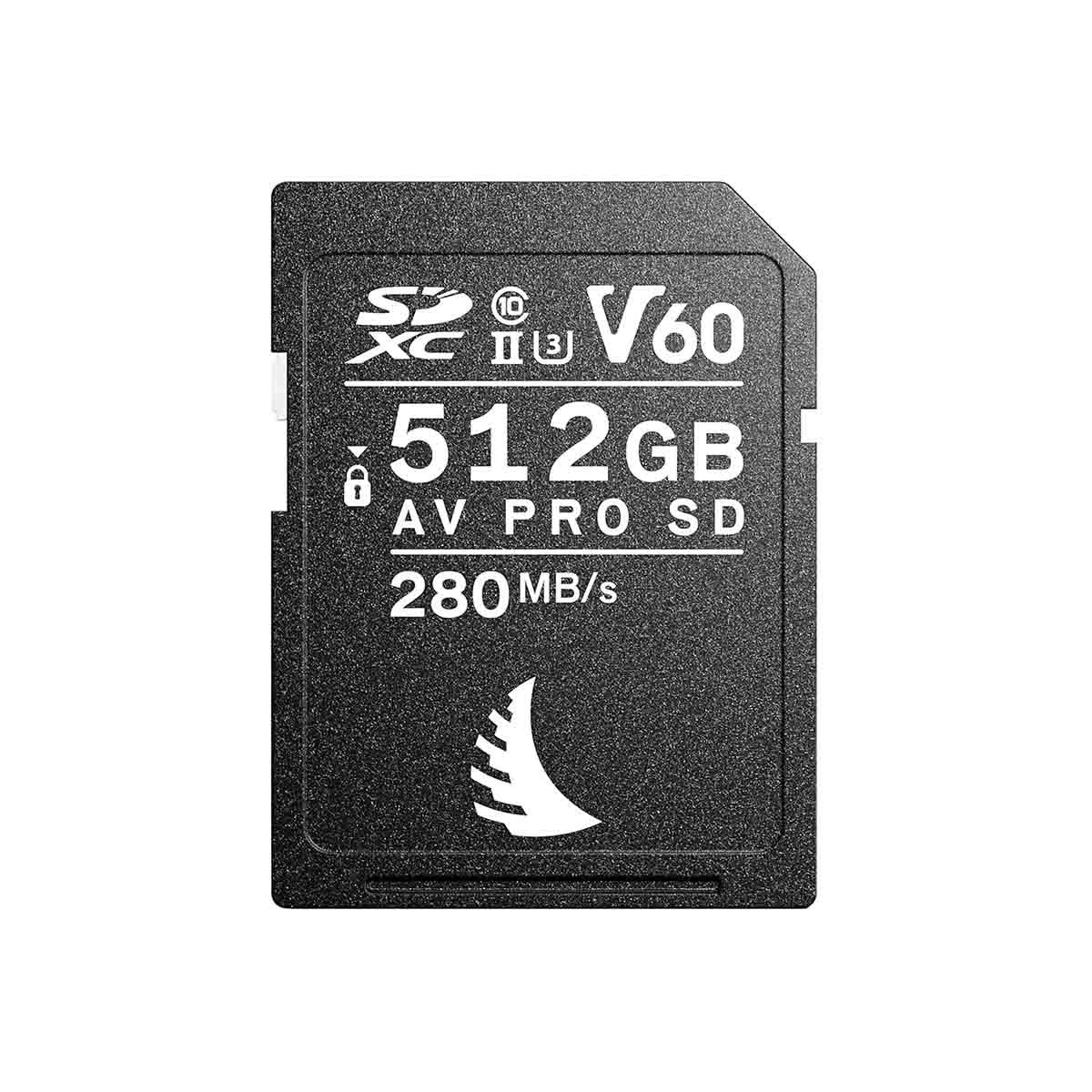 Angelbird AV Pro SD MK2 512GB V60 UHS-II Memory Card