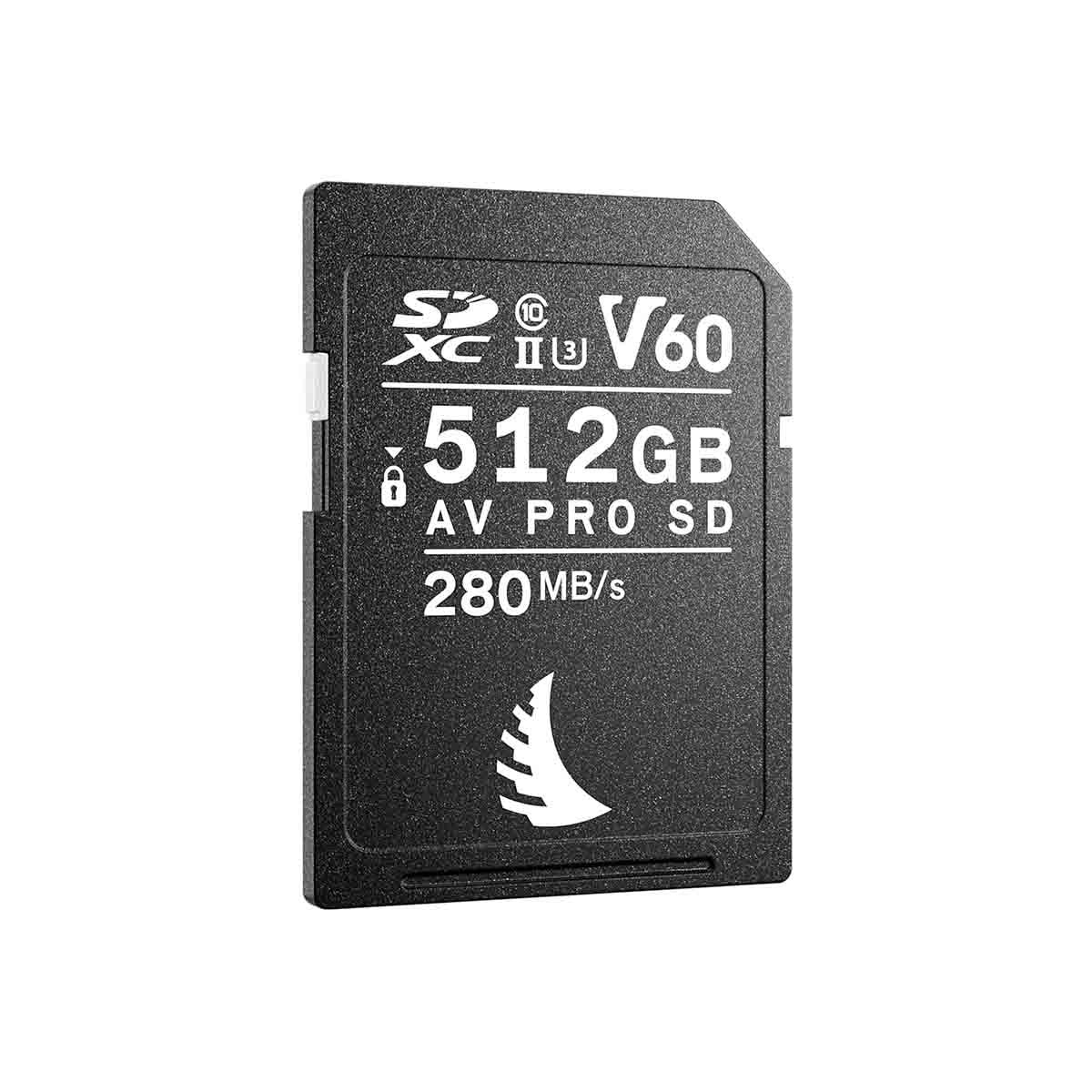 Angelbird AV Pro SD MK2 512GB V60 UHS-II Memory Card