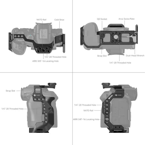 SmallRig Cage for Canon EOS R6 Mark II- ID 4159