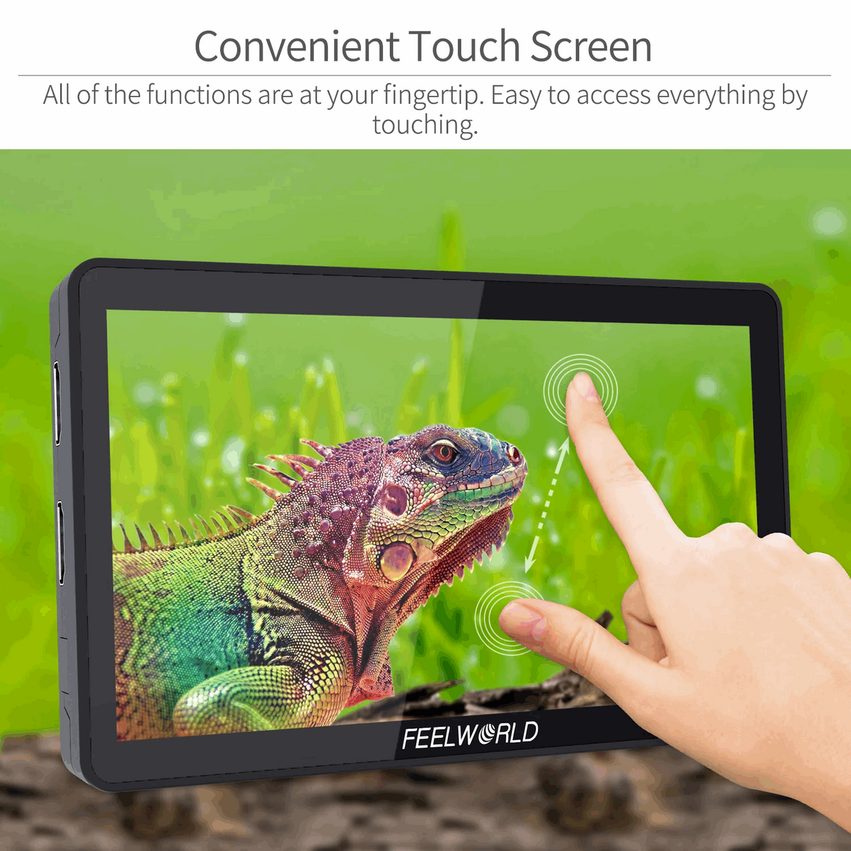 FeelWorld F6 Plus V2 6″ 4K HDMI On Camera Monitor