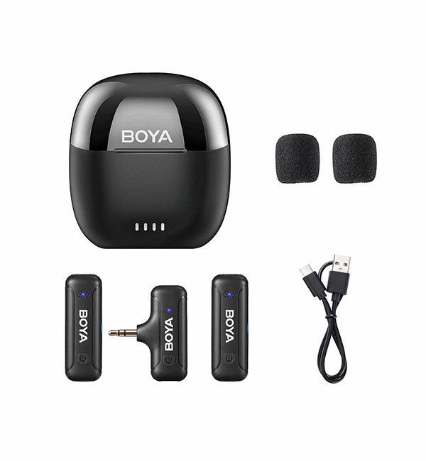 BOYA Wireless Microphone System (2.4 GHz) BY-WM3T2-M2