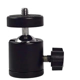 HIFFIN Swivel Mini Thick Ball Head 1/4" Screw 360 Degree Aluminum Alloy Body