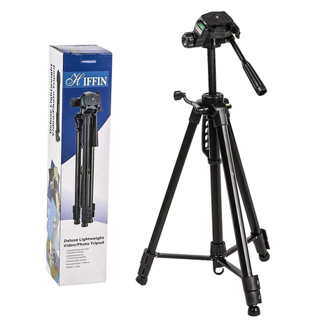 HIFFIN HF-3600 Professional Portable Lightweight Travel Aluminum Camera Tripod Pan Head