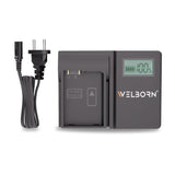 WELBORN LCD Camera Battery Charger for Nikon Camera Battery EN-EL14