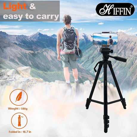 HIFFIN HF-2111 Universal Lightweight Tripod with Carry Bag