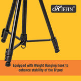 HIFFIN HF-3600 Professional Portable Lightweight Travel Aluminum Camera Tripod Pan Head