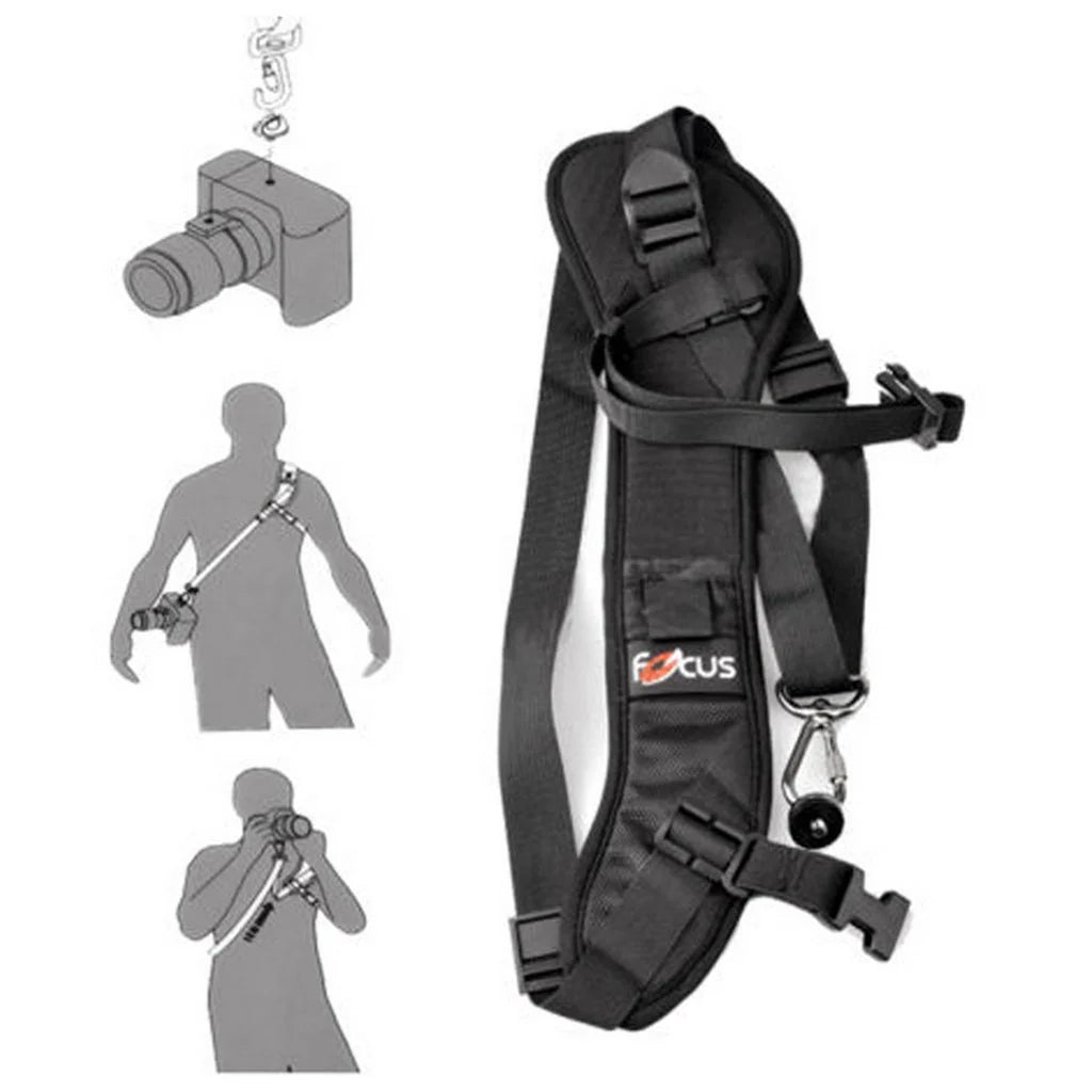 HIFFIN Focus F-1 Anti-Slip Quick Rapid Shoulder Sling Belt Neck Strap