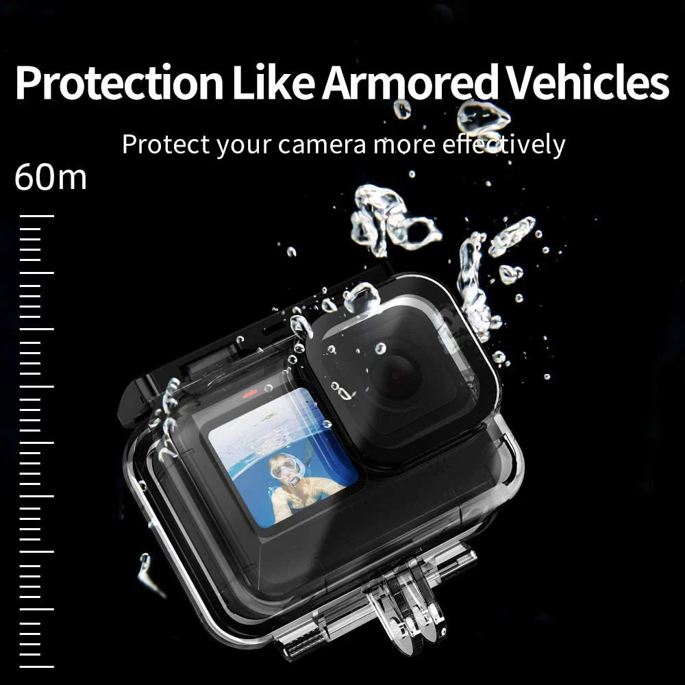 TELESIN Waterproof Housing Case for GoPro Hero 9/10/11