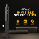 HIFFIN Universal Invisible Selfie Stick 118 Cms (1.2 Meter) Black