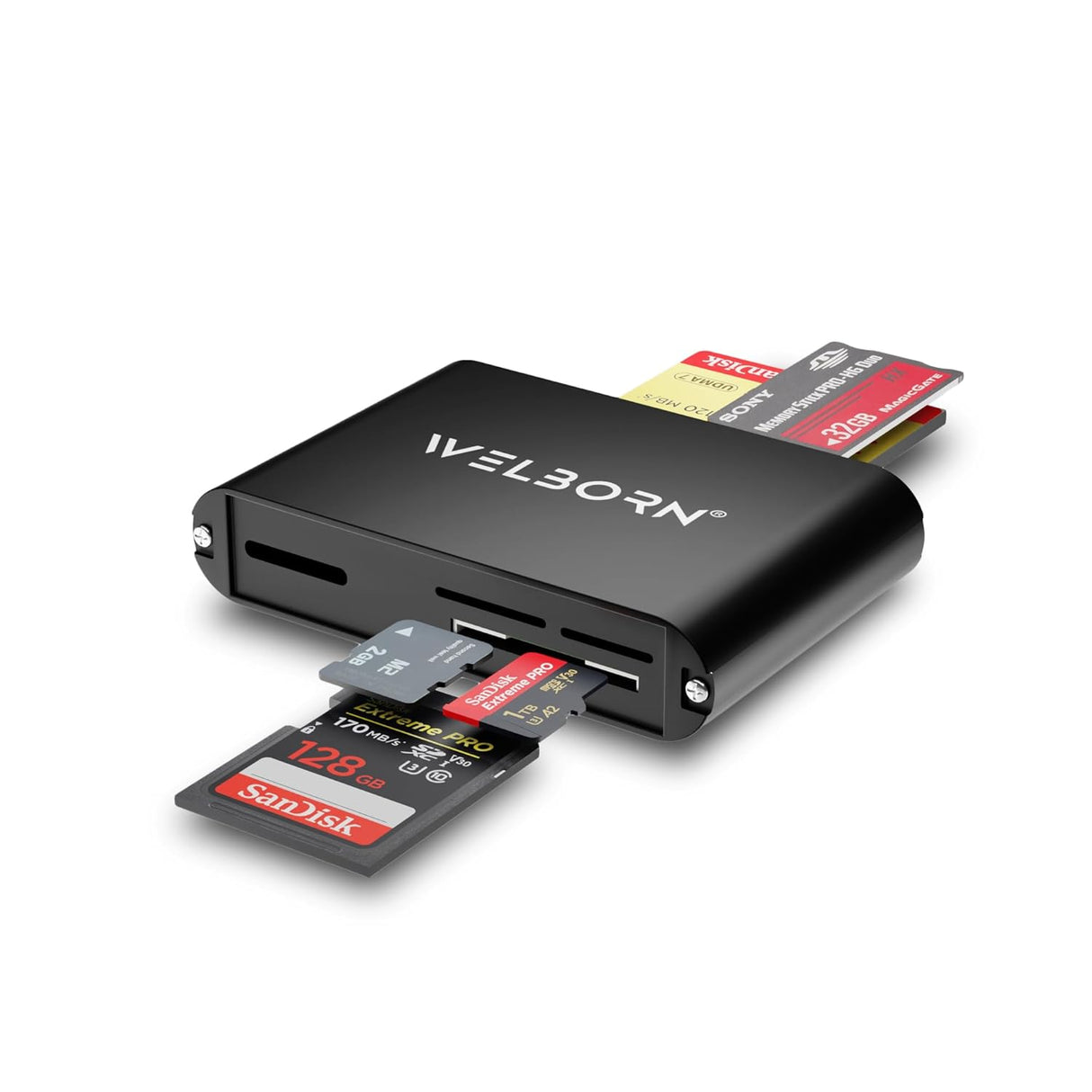 WELBORN WBCR-005 5 in 1 USB 3.2 Gen1 Card Reader