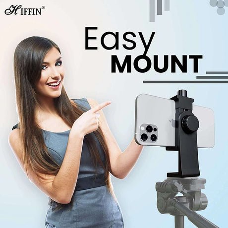 HIFFIN Universal 360° Rotating Vertical Mobile Tripod Monopod Mount