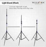 WELBORN Light Stand LS9 9feet Stand