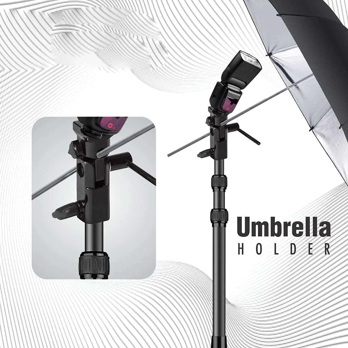 HIFFIN PRO S1 Umbrella Bracket (CNC Aluminum)