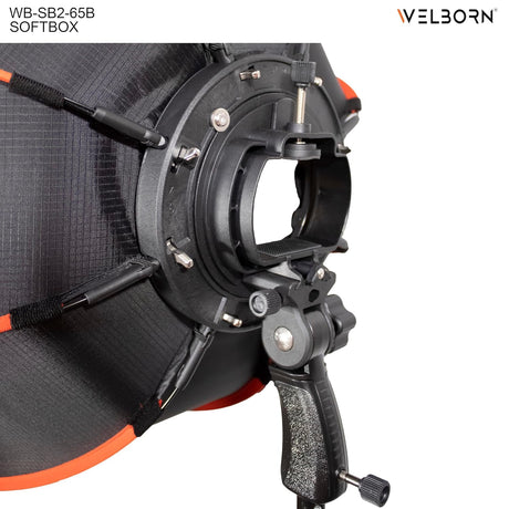 WELBORN 65 CM Octagonal Softbox with S-Type Bracket Holder