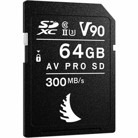 Angelbird AV Pro SD MK2 64GB V90 UHS-II Memory Card