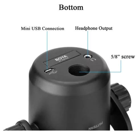 BOYA Multipattern USB Microphone (Mac/Windows), BY-PM700