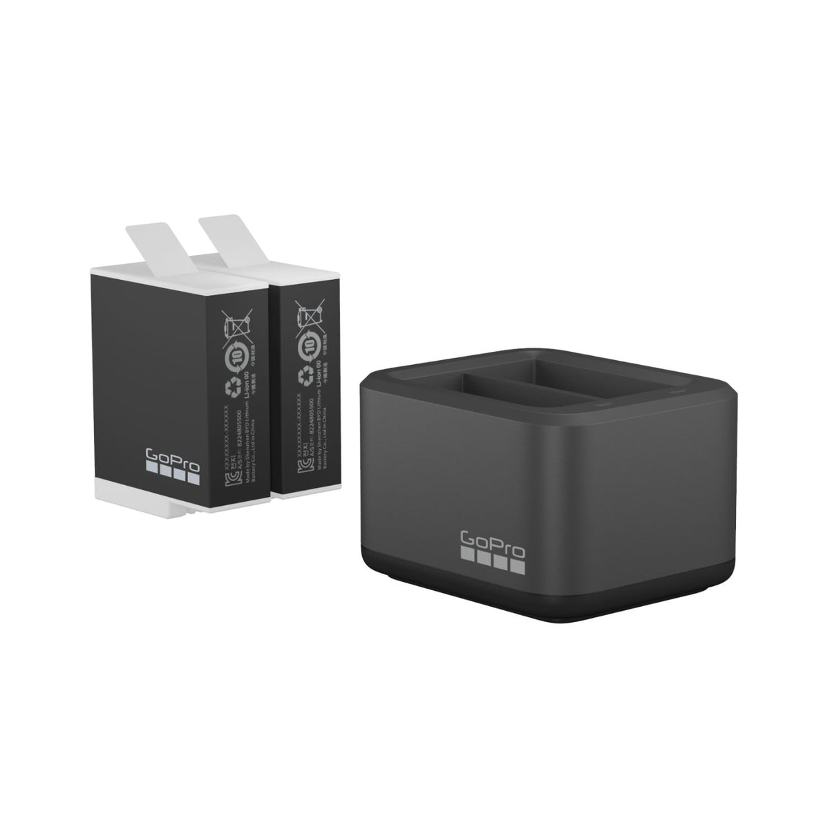 GoPro Enduro Dual Charger + Dual BatteriesFor Hero 12 /11/ 10/ 9