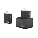 GoPro Enduro Dual Charger + Dual BatteriesFor Hero 12 /11/ 10/ 9