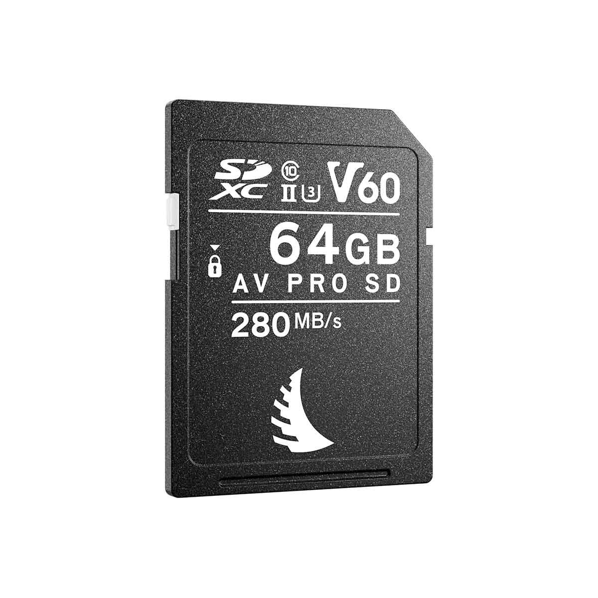 Angelbird AV Pro SD MK2 64GB V60 UHS-II Memory Card