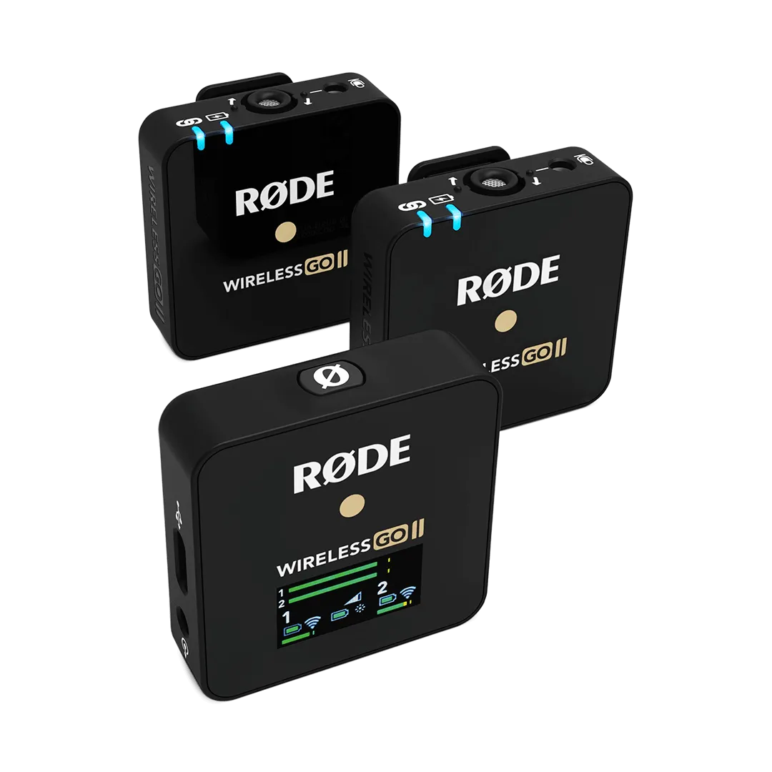 RODE Wireless GO II- DUAL - Wireless Microphone System