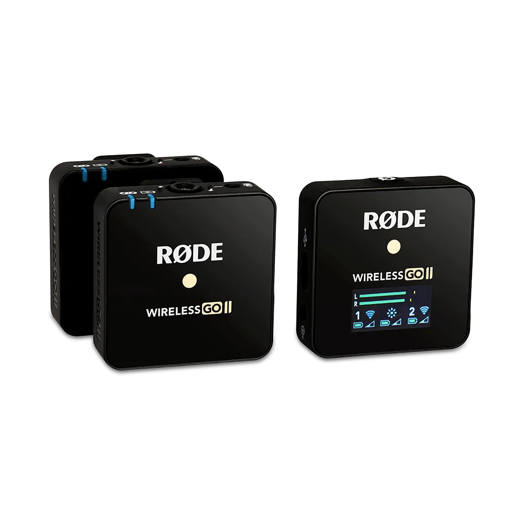 RODE Wireless GO II- DUAL - Wireless Microphone System